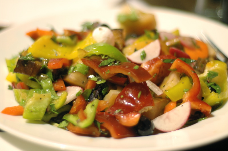Panzanella Salad at Spaghettim