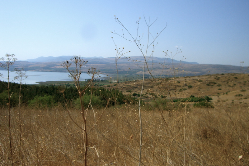 View of the Sea of Galilee (Kinneret) from the Golan Heights