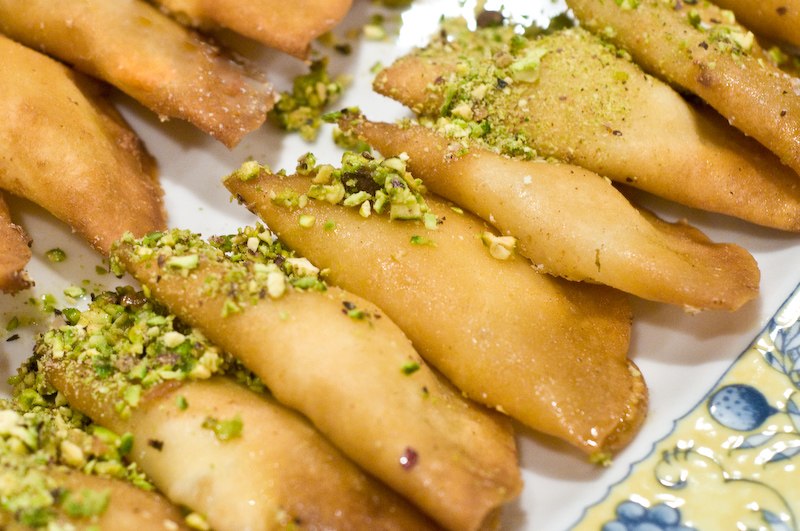 Atayef - Syrian Ricotta-Filled Dessert Pancakes