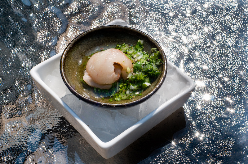 Iced Lychee With Asian Mignonette Sauce Iced Lychee With Asian Mignonette Sauce