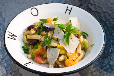 Pasta With Eggplant And Fresh Tomatoes Pasta With Eggplant And Fresh Tomatoes