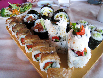 Vegetarian Sushi At Kisaku Sushi In Seattle Vegetarian Sushi At Kisaku Sushi In Seattle