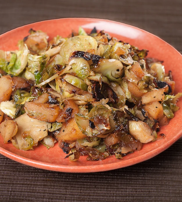 Brussels Sprout and Apple Hash - Recipe