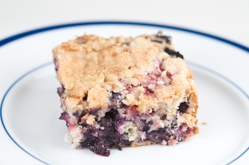 Raspberry Blueberry Buckle