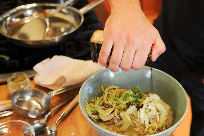 Risotto with Caramelized Fennel