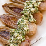 Braised Belgian Endive with Sauce Gribiche