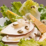 Pear Gouda Pickled Onion Salad