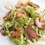 Warm Frisee Salad with Brown Butter Vinaigrette