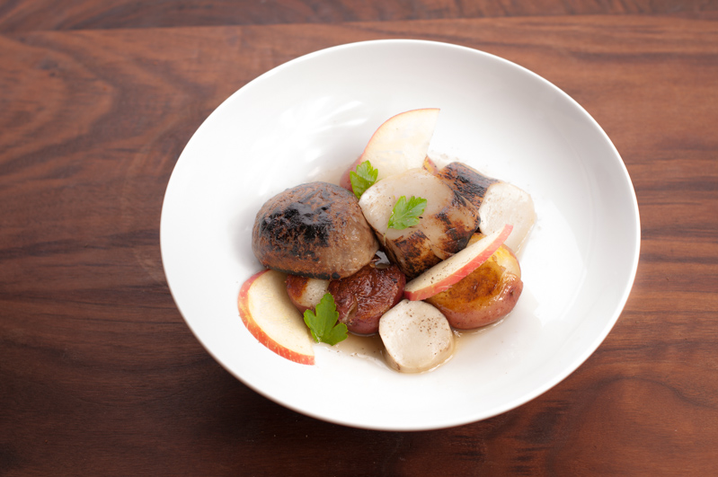 Porcini, Potato, Apple