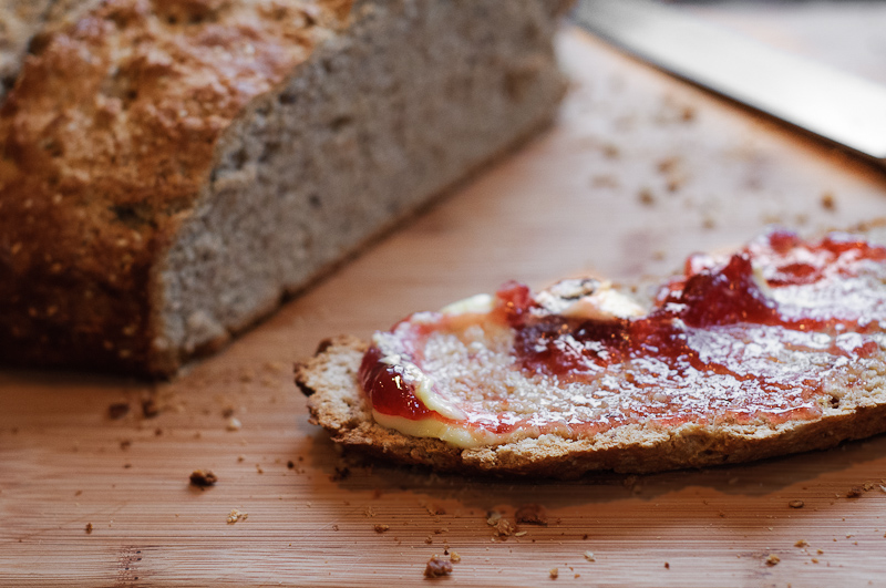 Sesame-Flax Soda Bread